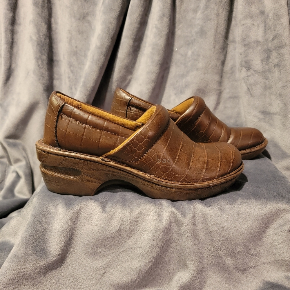 BOC Brown Heeled Loafers